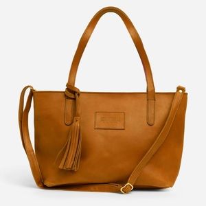 Parker Clay Eden Carryall Leather Tote